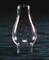 Clear Glass Lamp Chimney, Replacement Hurricane Globe Measures 3/4 Inch Diameter Base x 2 1/2 Inches High for Oil or Kerosene Lanterns